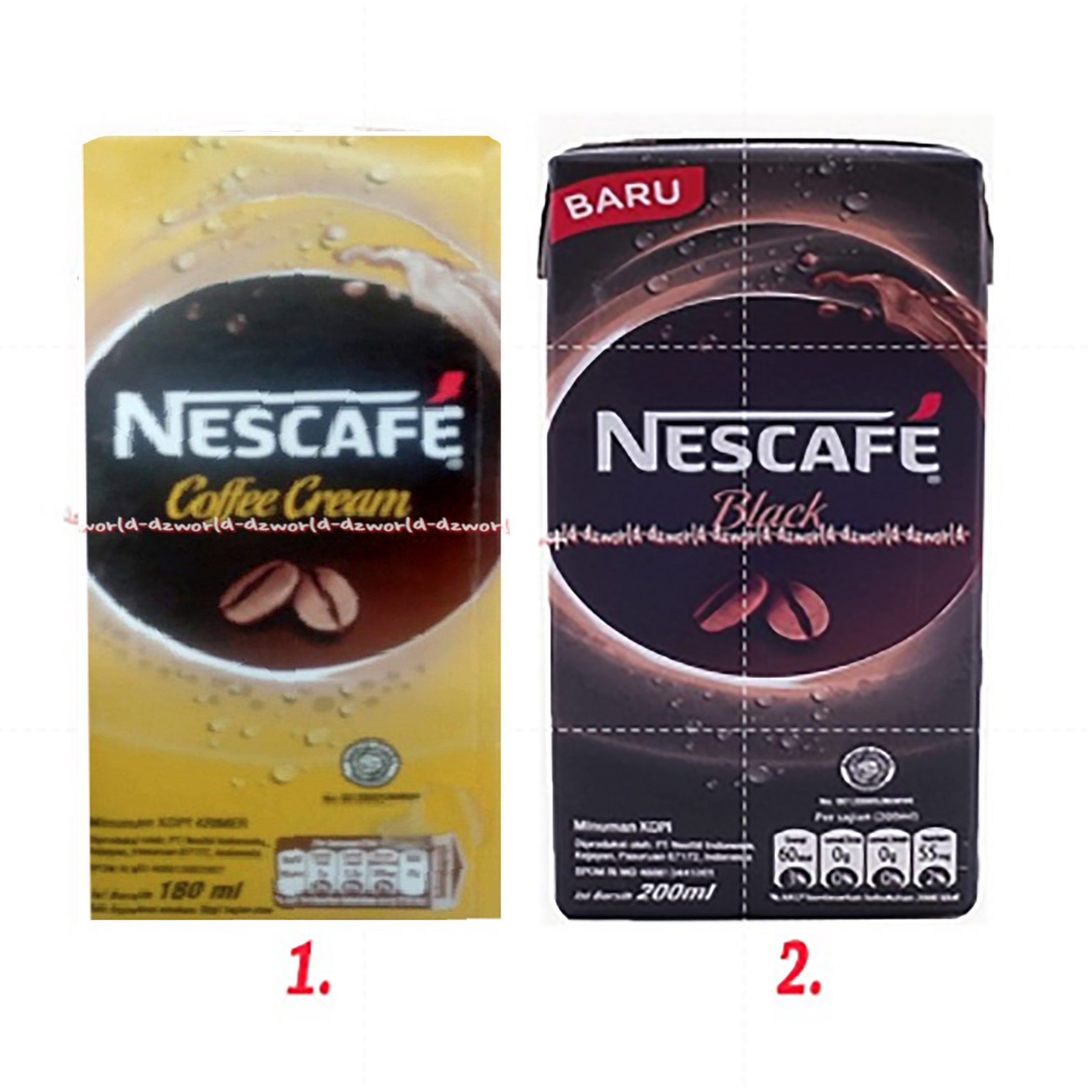 Nescafe Coffee Cream 180ml UHT Kopi Instan Neskafe Nescafe Siap Minum