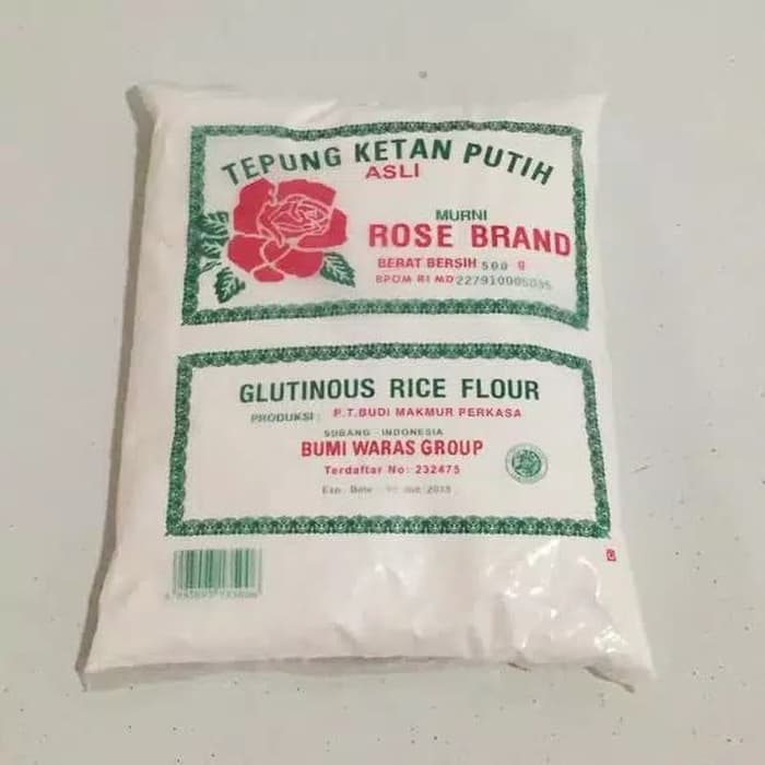 Tepung Ketan Putih Rose Brand 500 G Lazada Indonesia