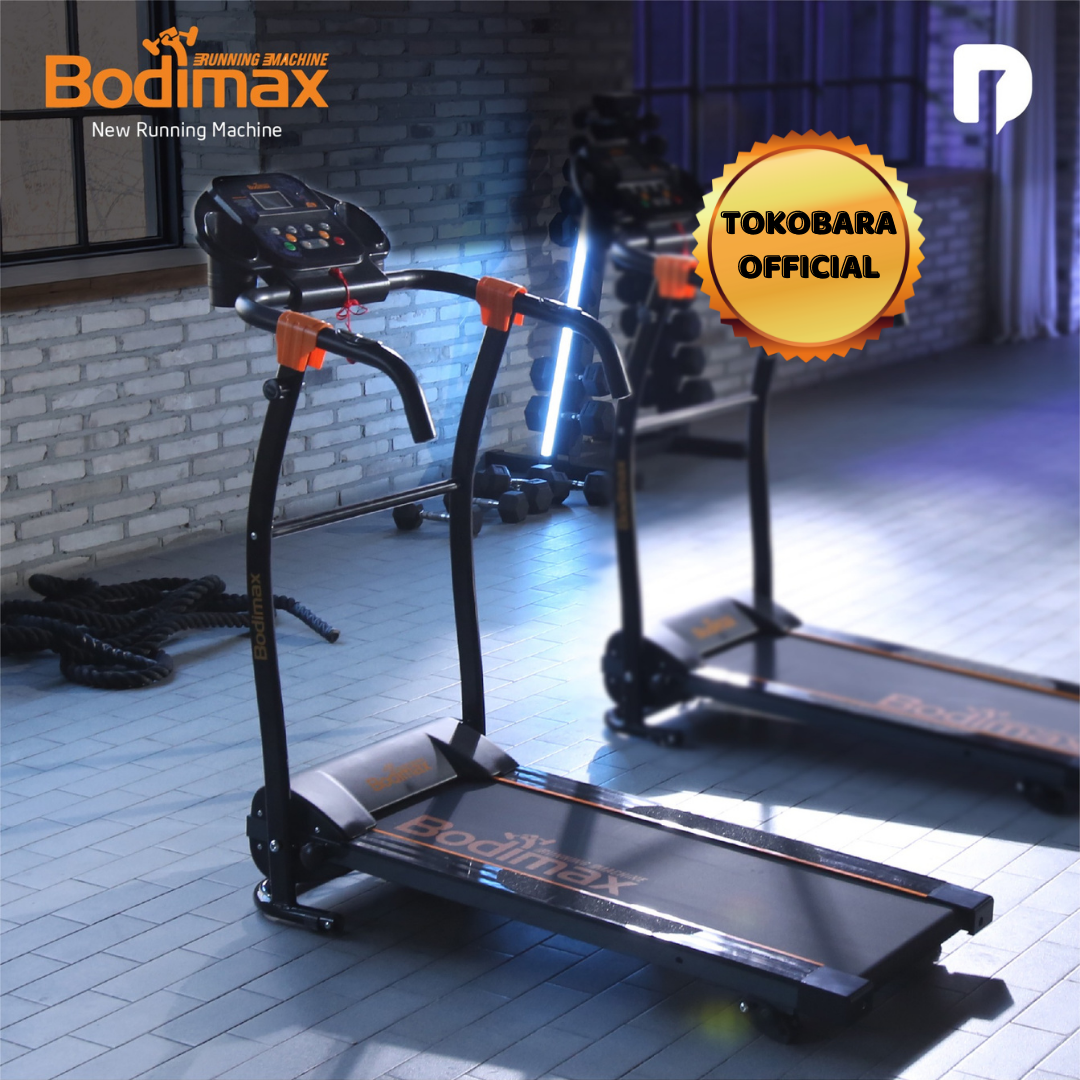 Treadmill bodimax running machine hot sale