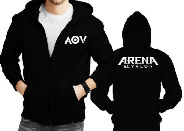 Jaket Hoodie Zipper Aov Arena Of Valor 
