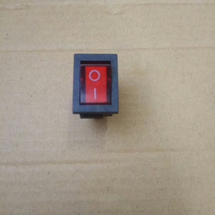 Saklar ON Off/ Switch On Off/ Power Push Button Lampu Kecil Dispenser ...
