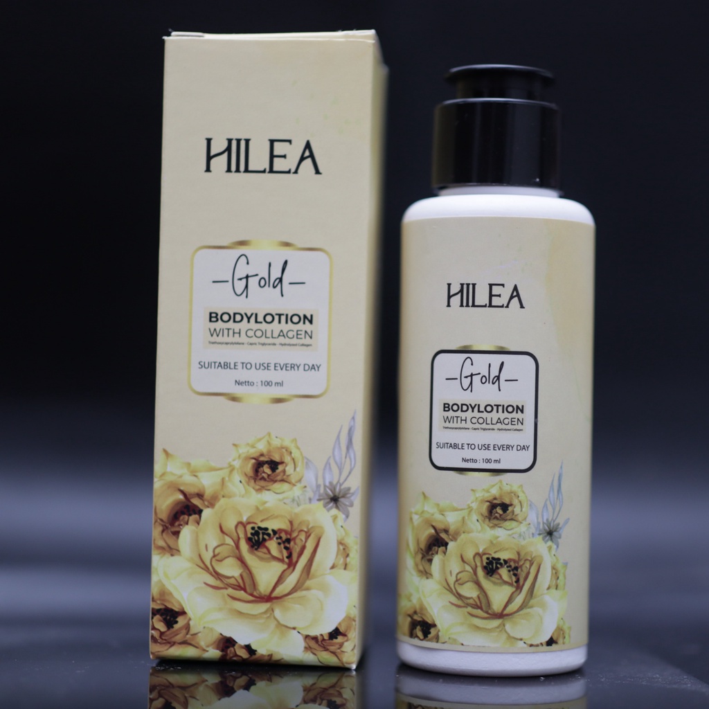 Hilea Bodylotion with Collagen Gold 100 ml Lazada Indonesia