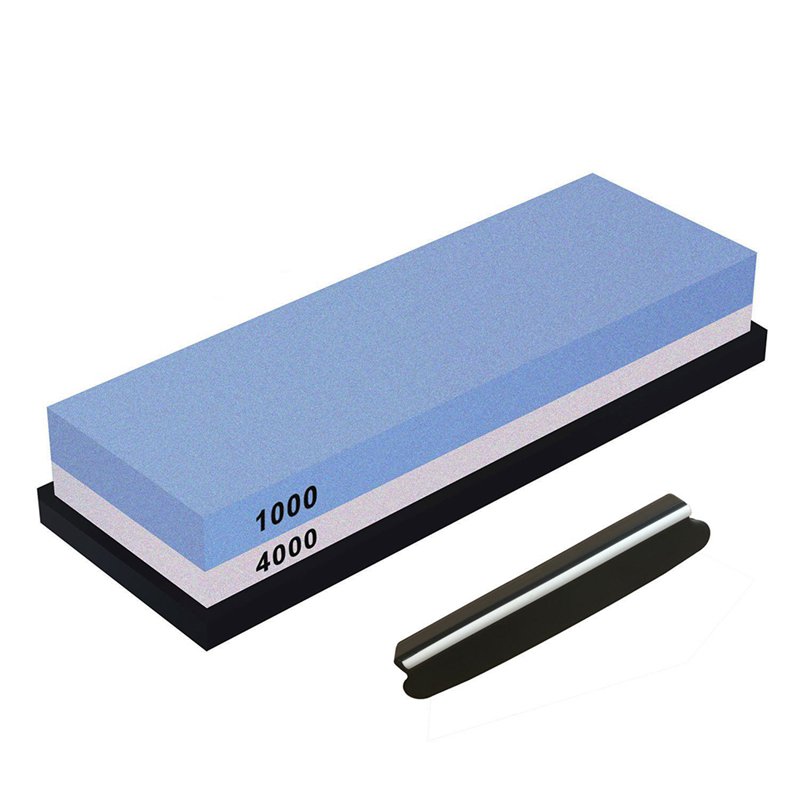 Whetstone, DoubleSided Knife Sharpening Stone Set Grit 1000/4000 Knife