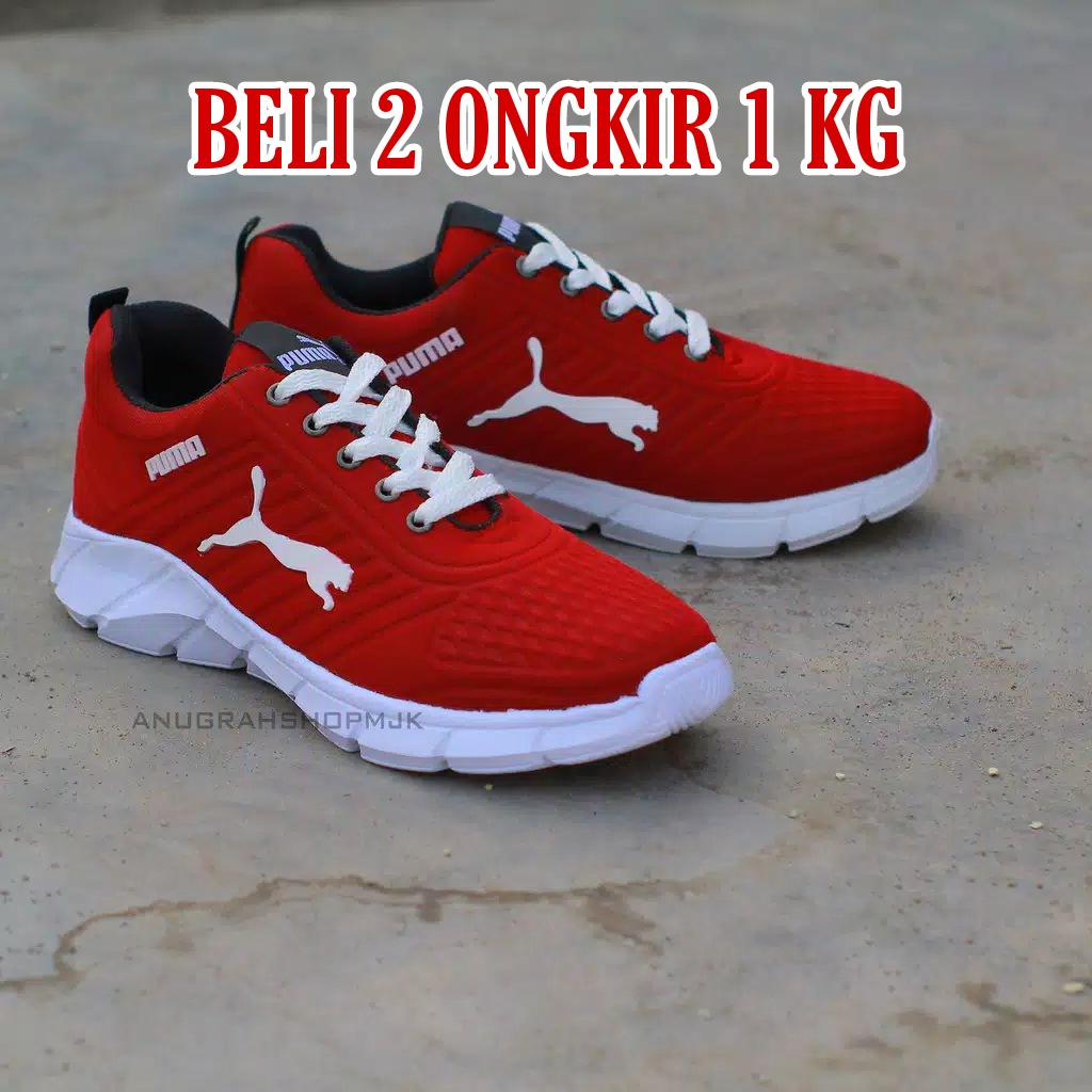 SEPATU PUM/ RAJA SNEAKERS / queen / GIBEL / ADINOVA SHOES / ketzo max / running / olahraga / gratis ongkir / modern shoes / alaska / havana / joemen / marvel / badminton / safety / ALZORA / Miceline / sepatu sport