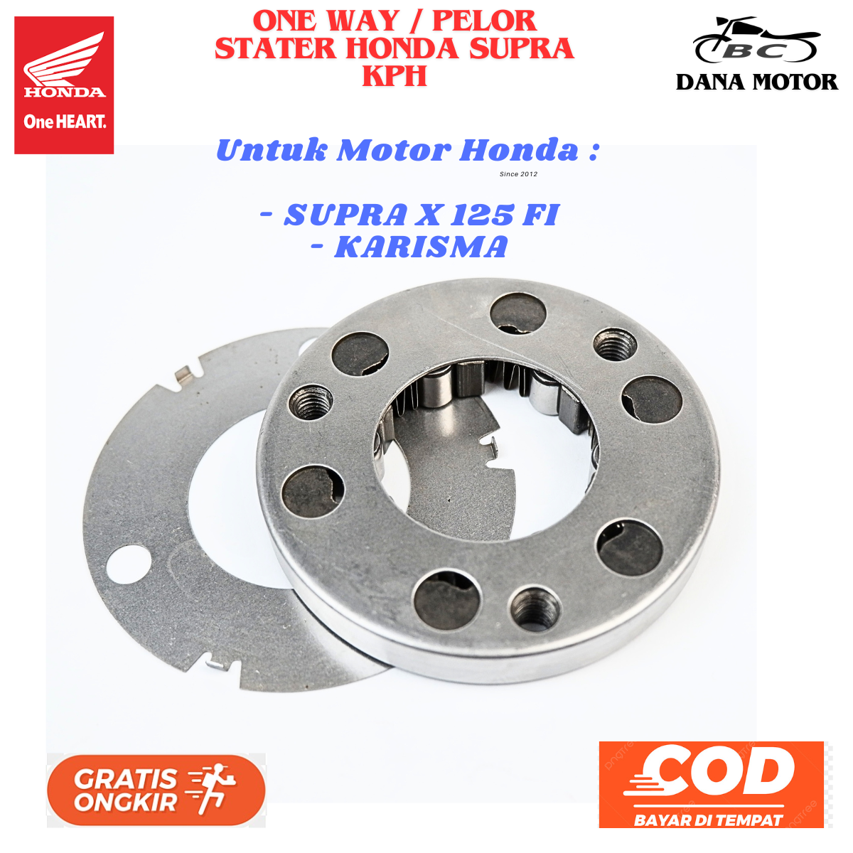 pelor stater motor supra KPH - clutch - one way sepeda motor karisma ...