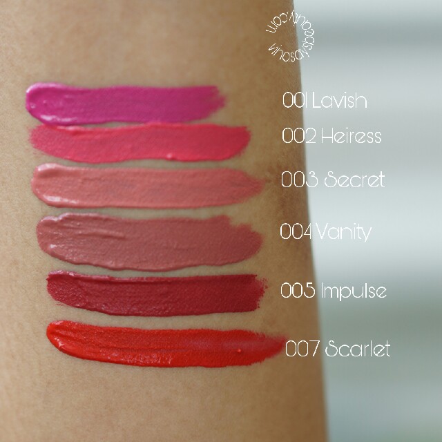 makeover intense matte lip cream secret