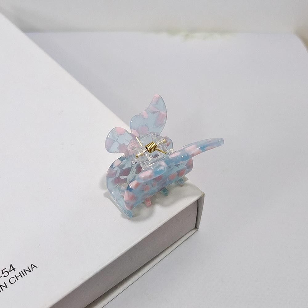 HHGY Ins Dễ thương Rỗng Bướm Phụ kiện tóc thời trang Heardress mới Hoa Kẹp tóc hoa Kẹp tóc hình học Kẹp tóc nữ Kẹp cá mập Hàn Quốc Kẹp tóc Acetate