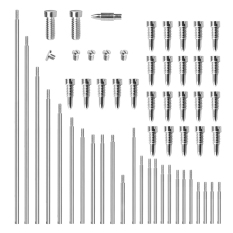 57Pcs/Set Soprano Repair Part Set Screw Parts + Saxophone Springs Woodwind Instruments Professional Luthier Tool Parts