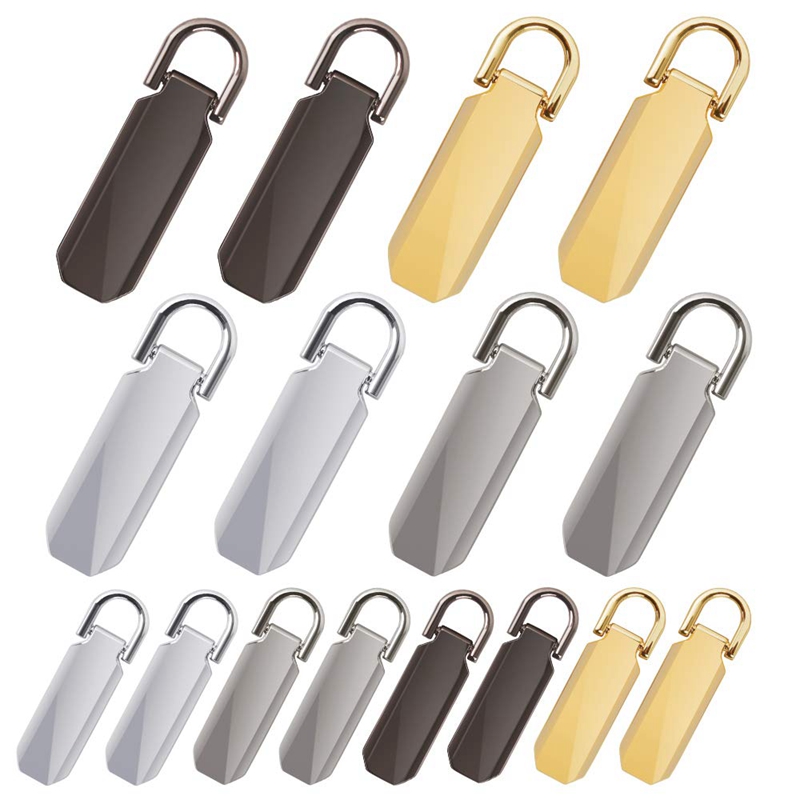 16 Pieces Zipper Pull Luggage Heavy Duty Zipper Tab Pull Replacement
