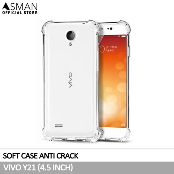 Casing Vivo Y21 Y25 Anti Crack Elegant Softcase Clear Lazada Indonesia