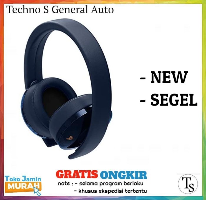 Jual Sony Gold Ps4 Wireless Headset 