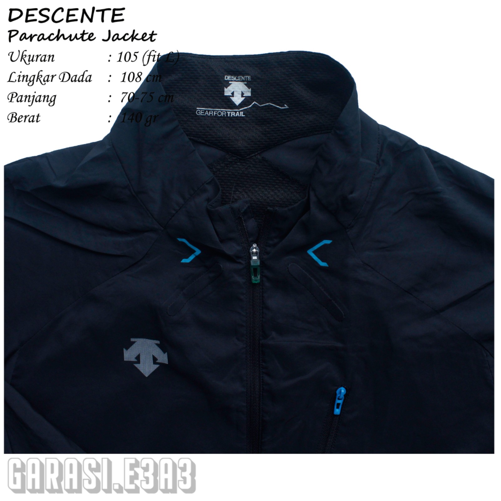 Descente on sale running jacket