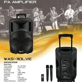 speaker aiwa 15 inch