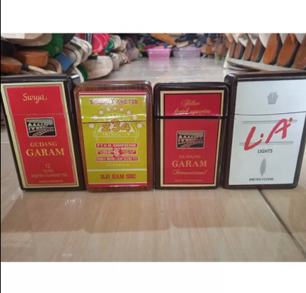Ukuran Rokok Kotak Rokok / Kotak Kayu / Aksesoris Kayu / Rokok Awet/ tempat ...