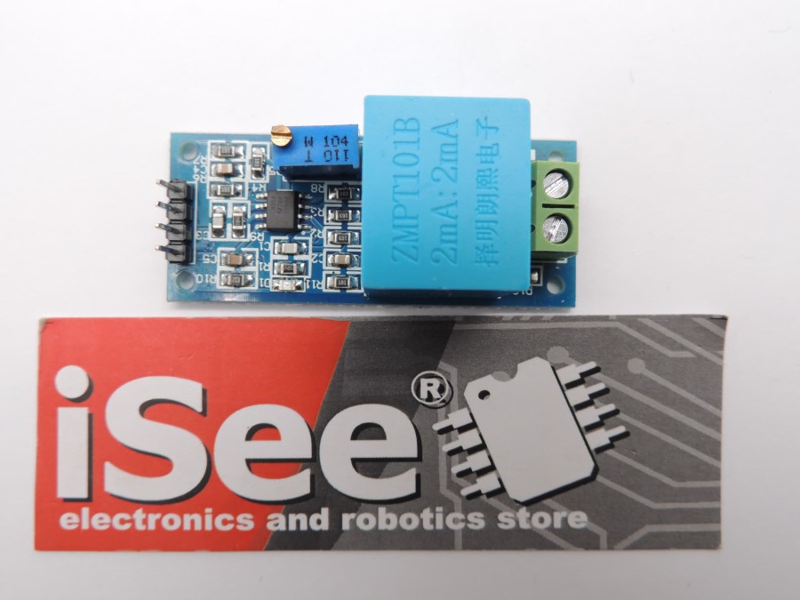 SinglePhase AC Voltage sensor Transformer Module Active ZMPT101B 2mA