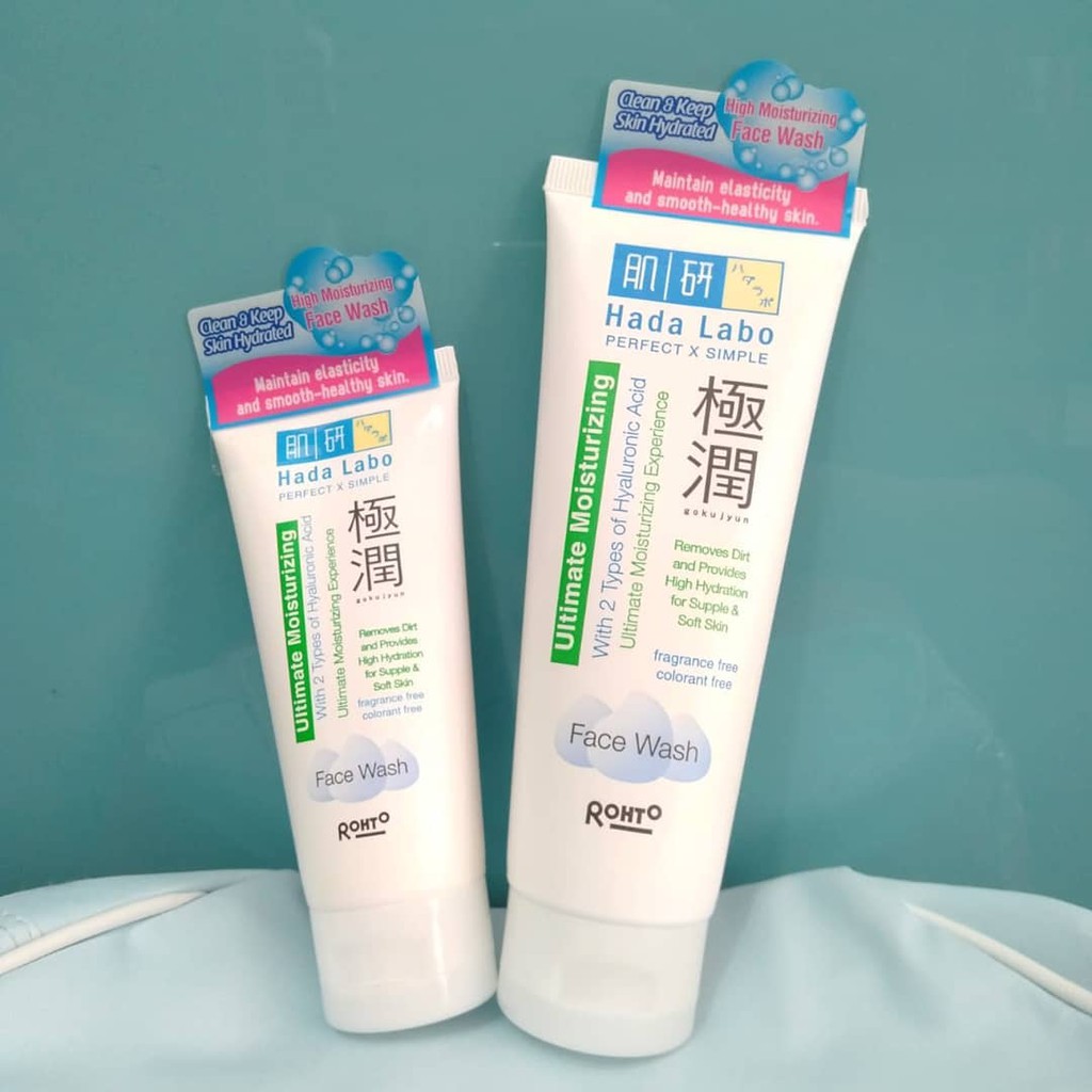 READY ORI Hada Labo Gokujyun Ultimate Moisturizing Face Wash 100 ML
