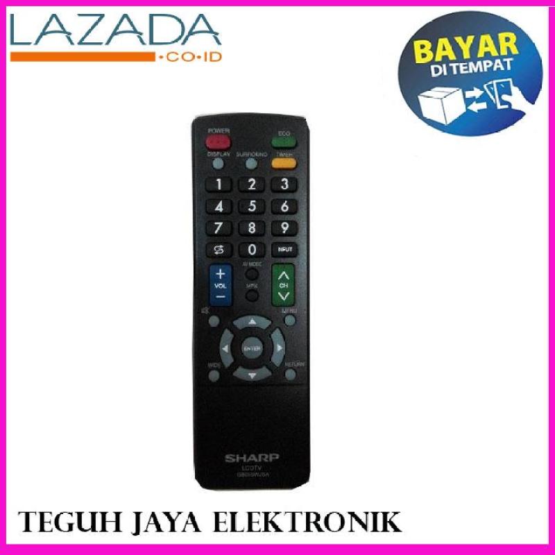 Sharp Remote Control Utk Tv LCD/LED - Hitam