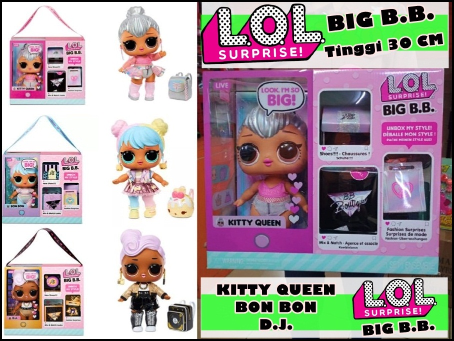 WOW LOL Surprise Big (Big Baby) KITTY QUEEN BON-BON