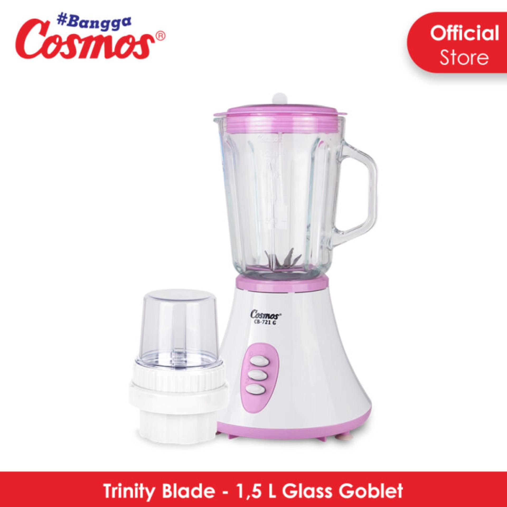 Cosmos Blender Kaca 2 in 1 - CB721G - GRATIS ONGKIR Jabodetabek