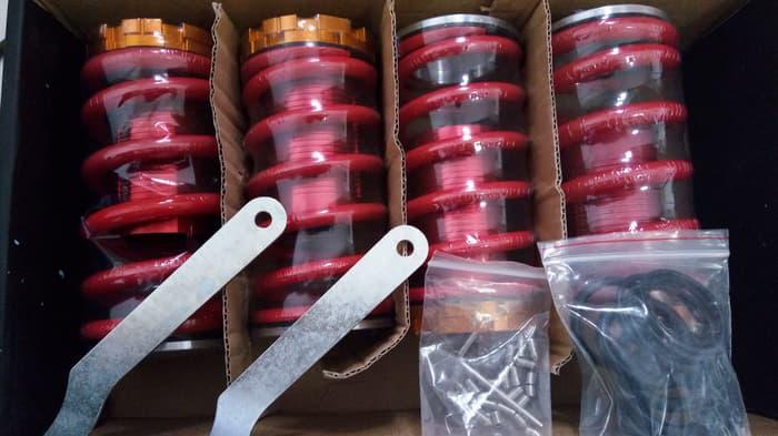 Best Seller Coilover EG EK - Adjustable Spring - Per EG EK Genio