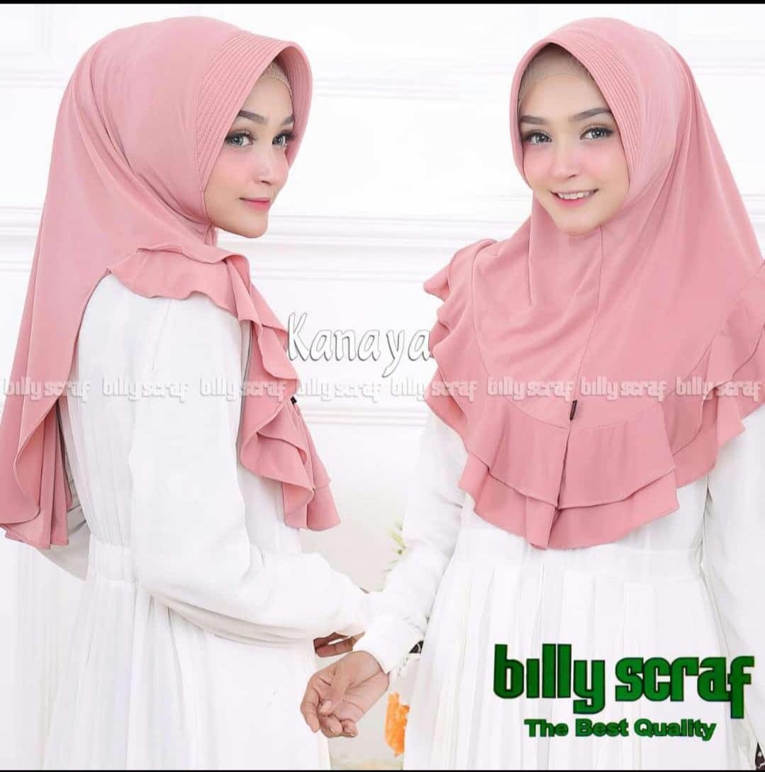 Hijab/Jilbab Instan Model Bergo terbaru termurah dan Terlaris / Kerudung Wanita Jersey Kanaya / DnK Jaya