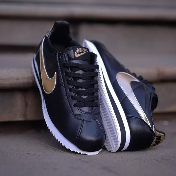 nike cortez all black mens
