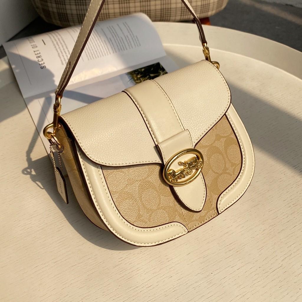 Crossbody Bags Coach C3593 Сумка COACH Georgie Saddle Bag C3593 In