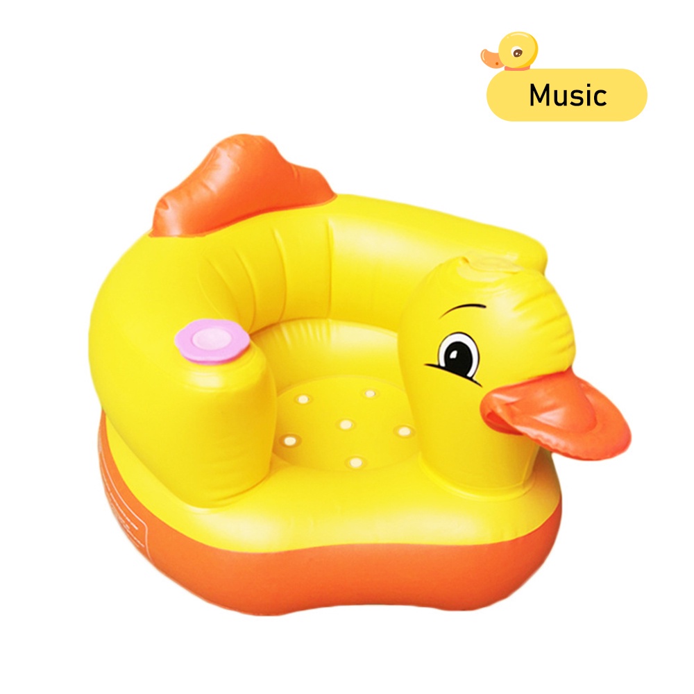 DREAMToy Sofa kursi makan bayi belajar duduk balon baby chair Musik ...