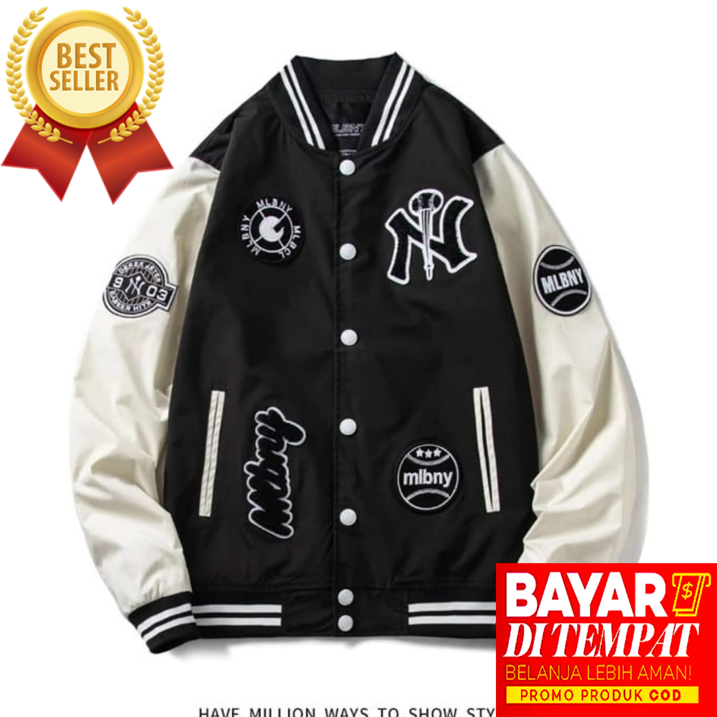 Jaket baseball yankees discount original