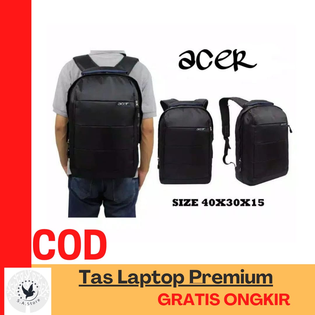 (ACER) TAS LAPTOP PRIA KEREN Tas cowok dewasa terbaru TAS RANSEL DEWASA
