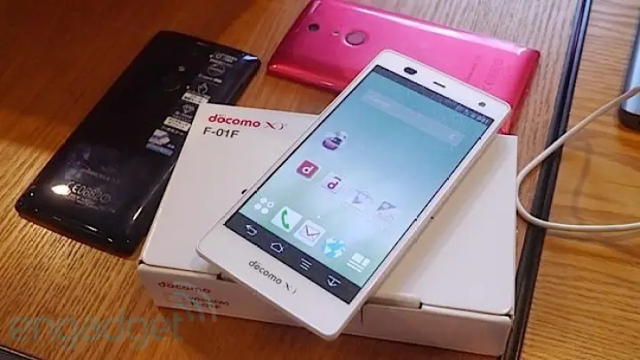 Hp Fujitsu Arrows Nx F 01f Second Original Smartphone Flagship Ram 2 Gb Internal 32 Gb