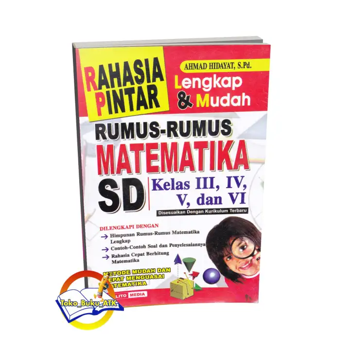 Rahasia Pintar Lengkap Amp Mudah Rumus Rumus Matematika Sd Lazada Indonesia