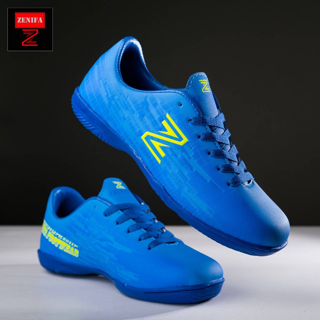 COD Sepatu Futsal Zenifa Hyperchaos Sol Karet Mentah CIt Cit Sepatu ...