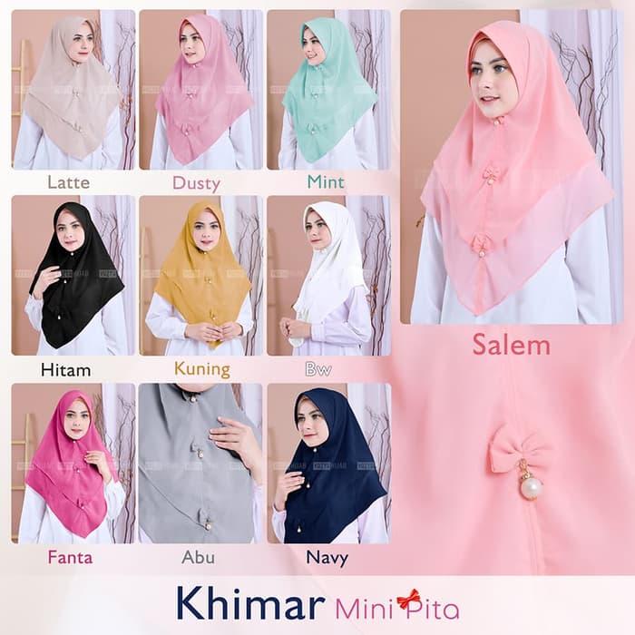 Jual Hijab (Jilbab) Modern Terbaik / Jilbab Khimar Instan Khimar Mini Pita / Hijab Kerudung Instan / style hijab 2019