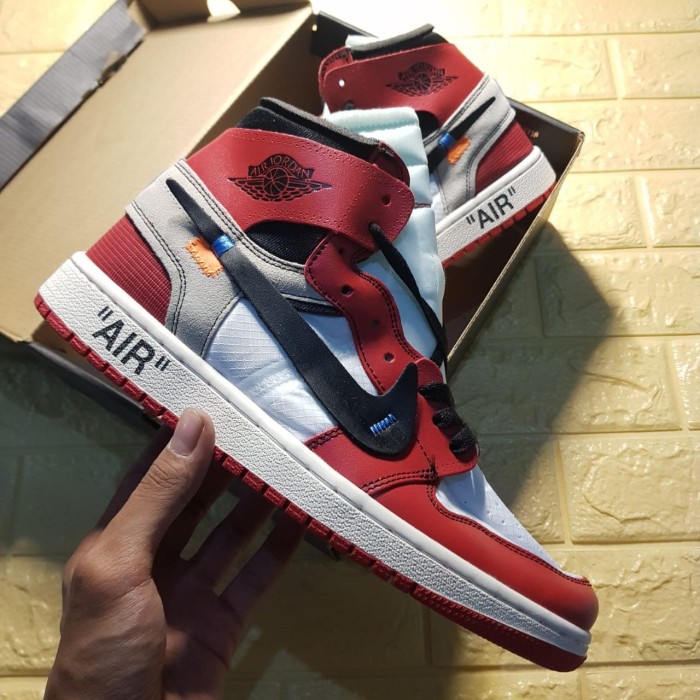 Jual Nike Air Jordan 1 Chicago Off White Terbaru | Lazada.co.id