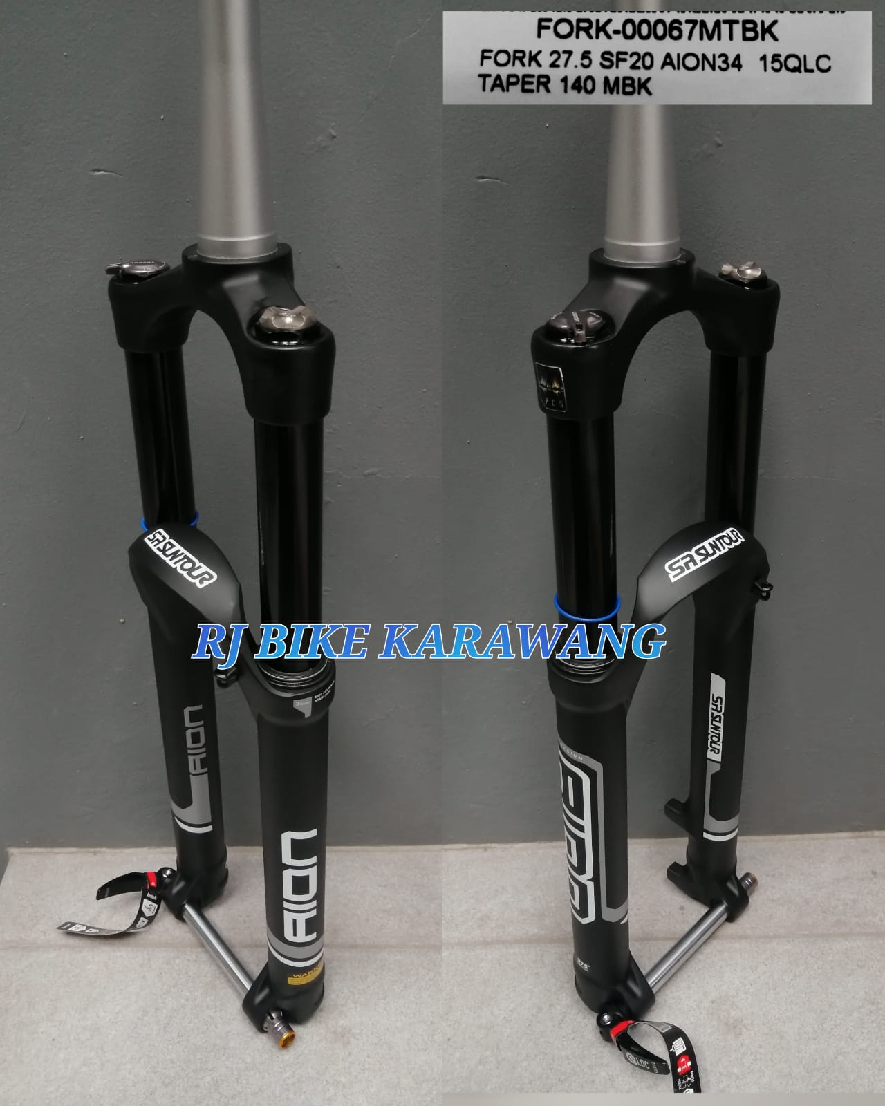 FORK SUNTOUR AION 27.5 T140 ADJUSTABLE | Lazada Indonesia