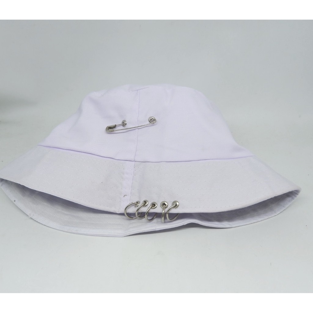TOPI BUCKET HAT K-POP RING ANTING 