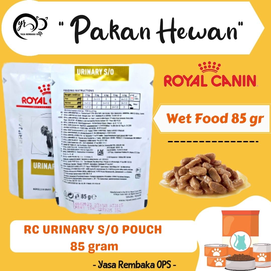 ROYAL CANIN URINARY S/O CAT WET 85 gr Makanan Kucing Basah