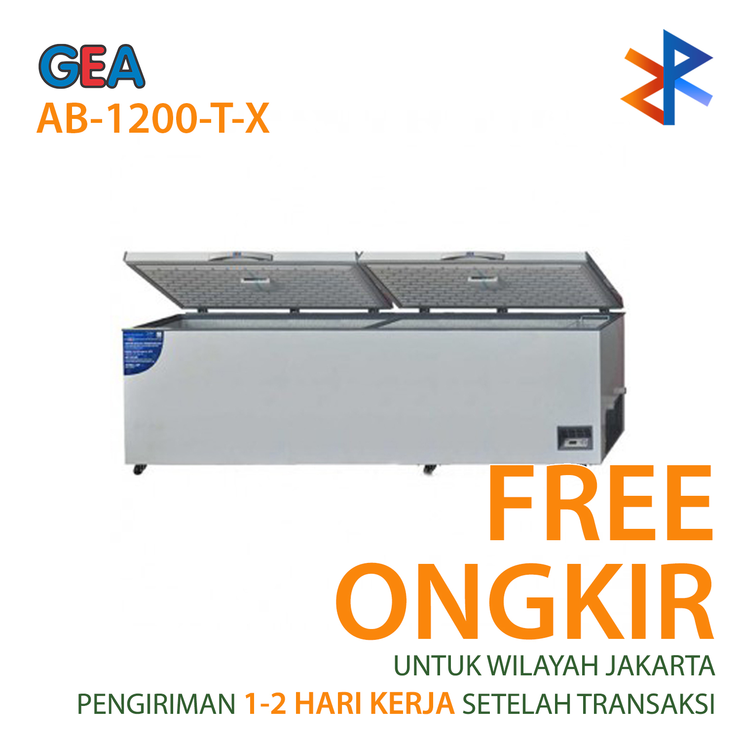 Chest Freezer GEA AB1200TX / AB1200TX [1050 Liter] KHUSUS