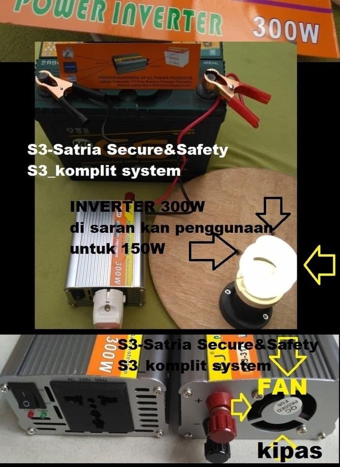 POWER INVERTER 300 W untuk charges gadget laptop Hp tablet