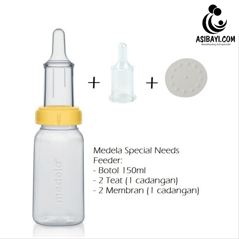 Medela SpecialNeeds Haberman Feeder Botol Susu Bayi Kebutuhan