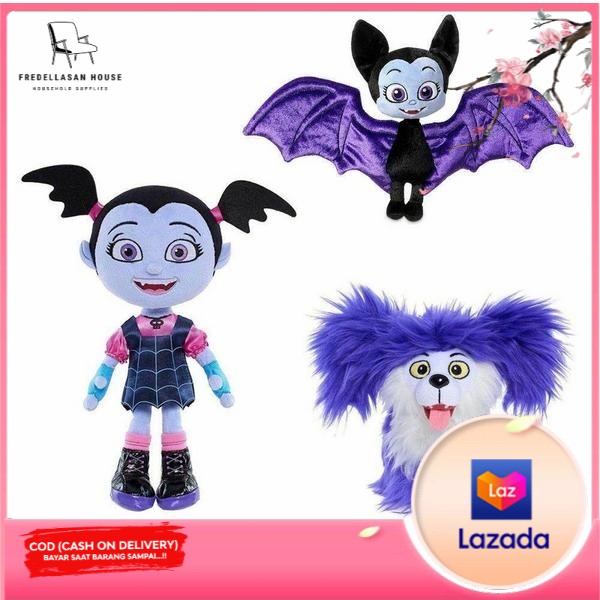 Boneka Vampire Girl Boneka Bat Boneka Vampirina 25cm One Bat