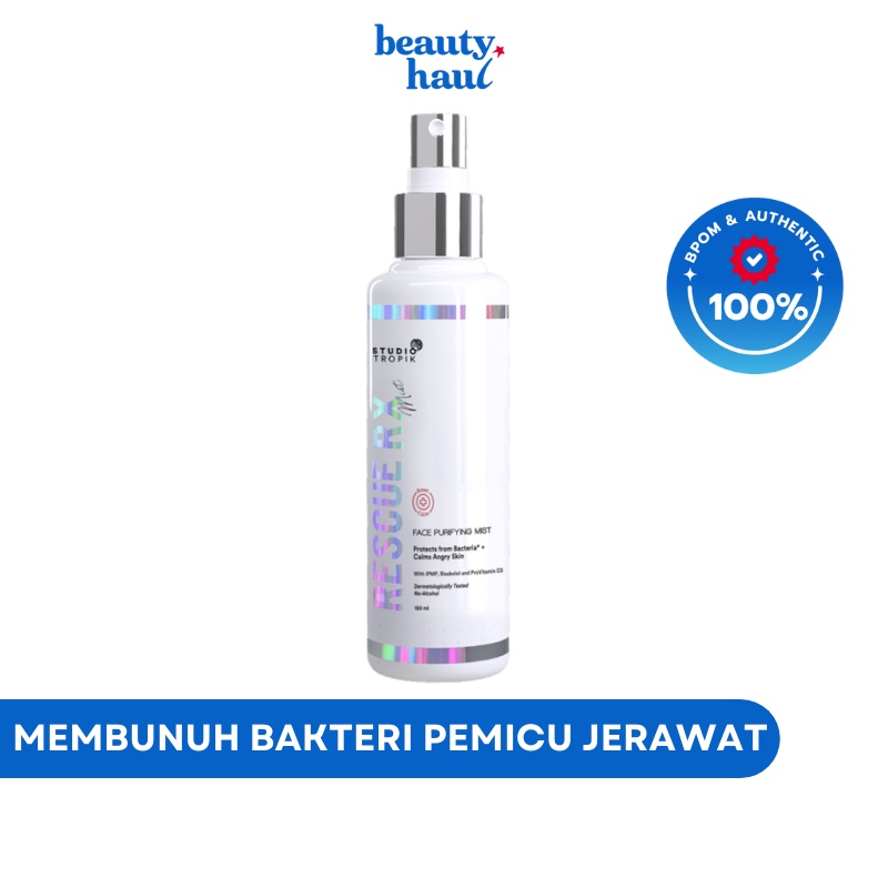 STUDIO TROPIK Rescue RX Antibacterial Face Mist 150ml Lazada Indonesia
