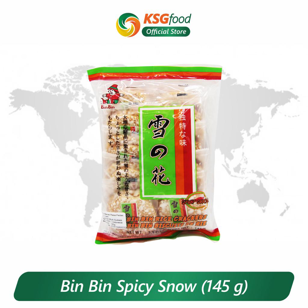 BIN BIN SPICY SNOW Rice Crackers Lazada Indonesia