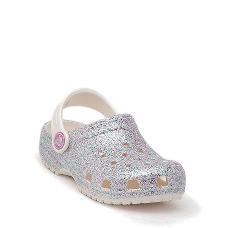 crocs oyster glitter