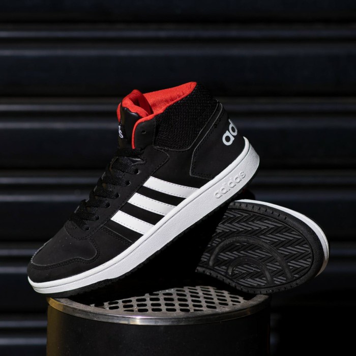 adidas black hoops 2.0