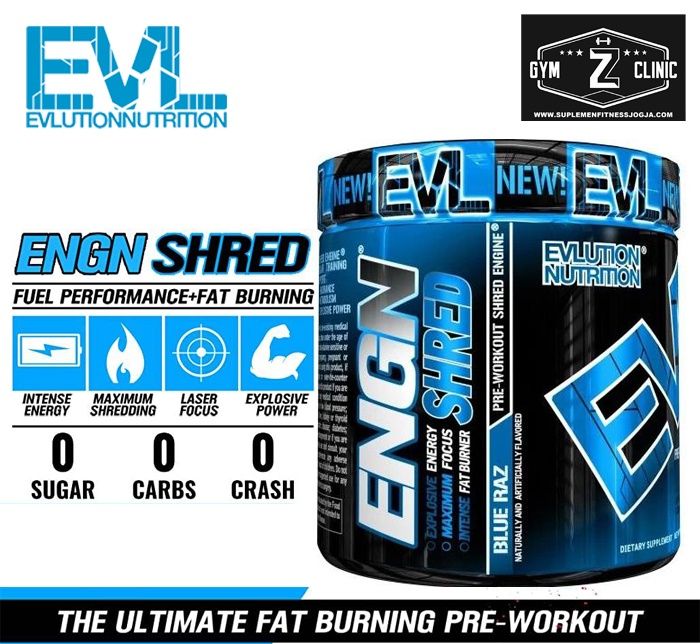 EVL Evlution Nutrition Engn Shred engn shred pre workout 30 Serv