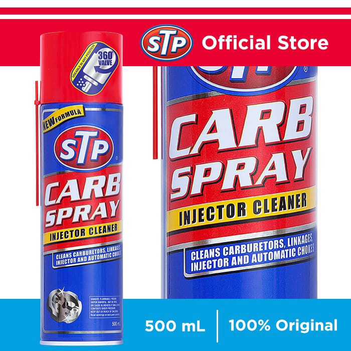 Carb Spray Cleaner STP Carburator & Injector Cleaner 500mL Original STP ...