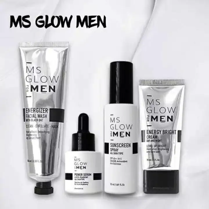 Bisa Cod Msglow Men Paket Lengkap Lazada Indonesia