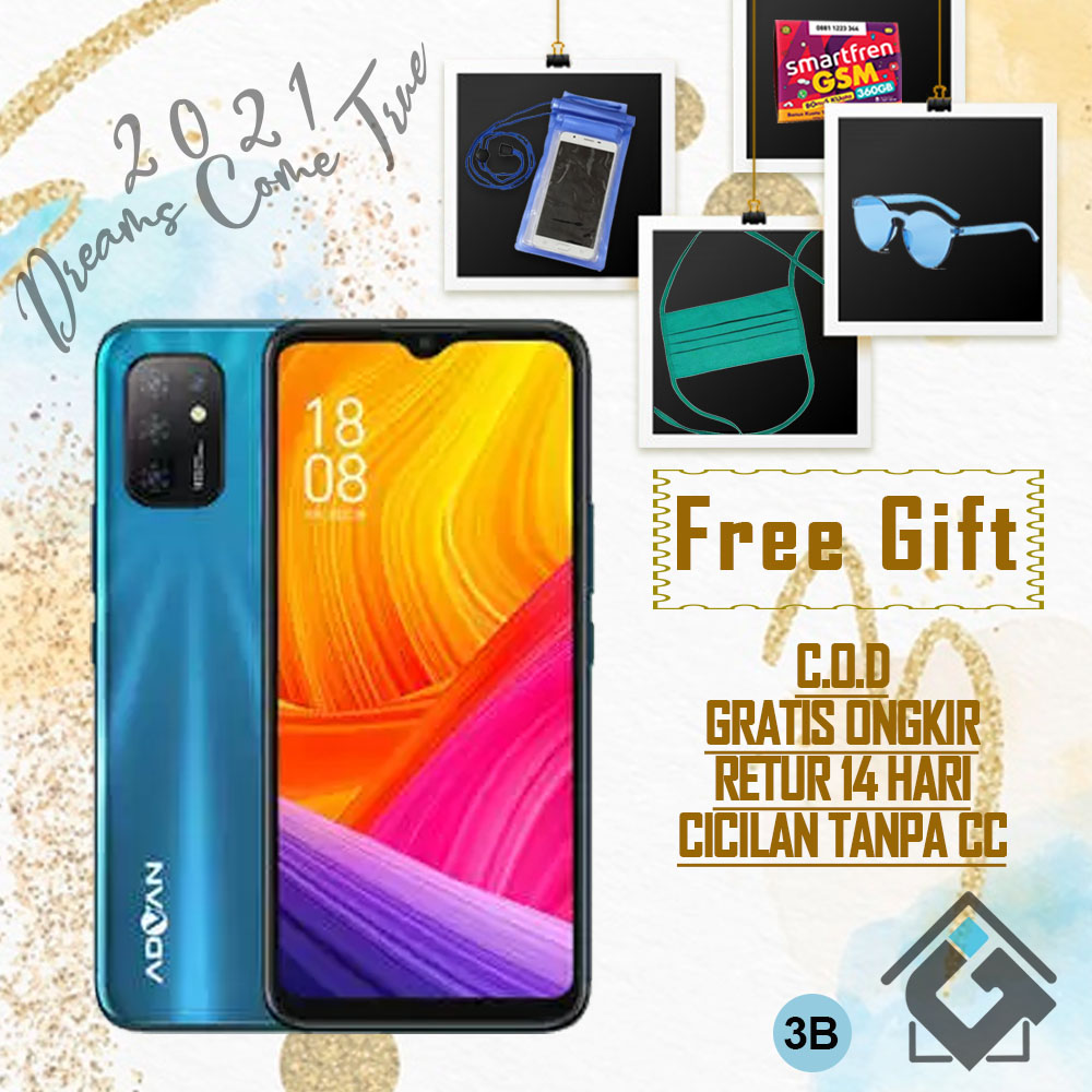 [GRATIS ONGKIR!!] Advan G9 Pro RAM 6GB/64GB Android 10.0 4K POWER OF GAMING Garansi Resmi Bonus Kuota Internet Gratis 360GB